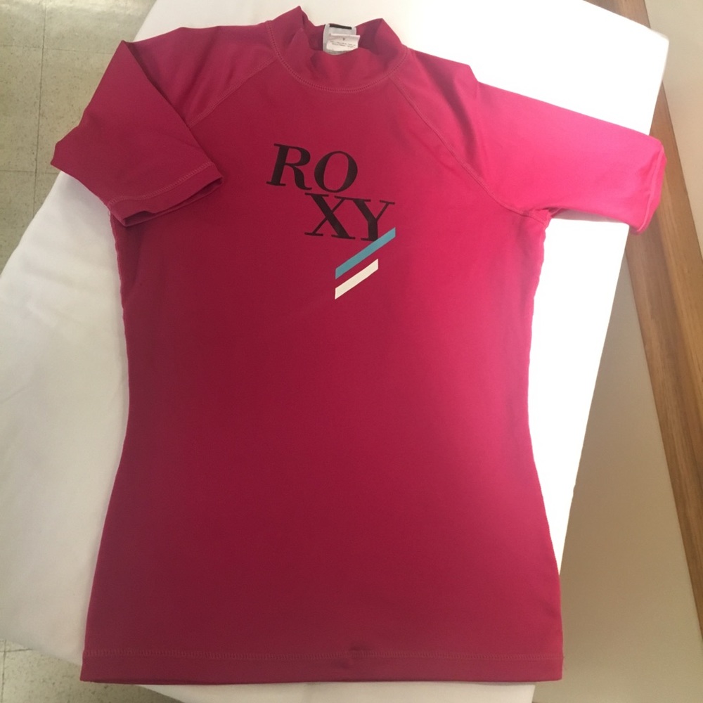 ROXY women’s short sleeve rashguard swim shirt 6